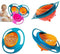 Spill Resistant Gyro Bowl with Lid for Kids