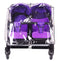 Twin Rain Cover for Double Stroller – Universal Waterproof Side by Side Baby Stroller Raincoat for Outdoor Protection