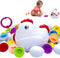 Easter Matching Eggs Toddler Toy, Push & Pull Chicken Box, 12 Pcs Montessori Sorter Learning Educational Toy