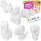 LovesTown Squishies Painting Kit, 6 PCS Squeeze Toys DIY Animal Paint Your