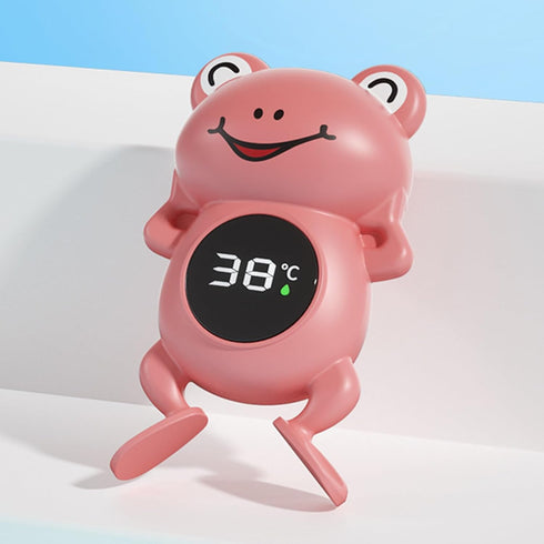 Generic Setup, Cute Frog Baby Bath Thermometers - Waterproof Bathtub Thermometer | Type-C Safety for Family Friends