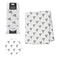 Lulujo Baby Silky Soft Muslin Swaddle Blanket, 47 x 47-Inches, Hearts