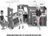 Barbie Replacement Parts for Fresh 'n Fun Food Truck Doll Playset - GMW07 ~ Replacement Drink Cups, Ice Cream and Silverware