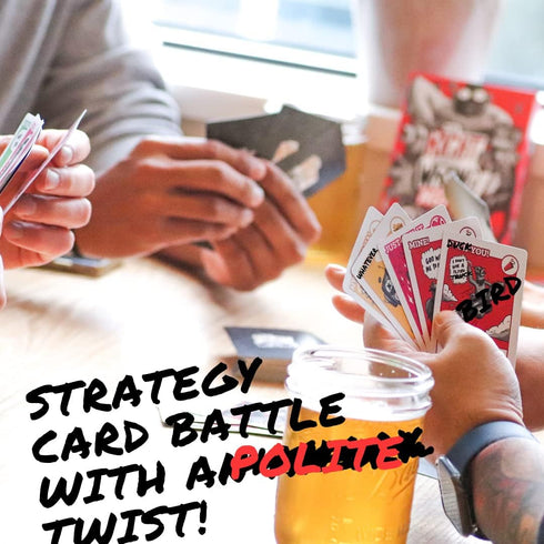 I’m Right You’re Wrong NSFW - Light Strategy Card Game for 2-5 Players, Ages 18+