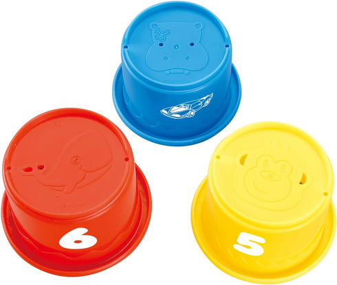 Baby Stacking Nesting Cups Toys for 6 to 12 Months, Bath Toys for Kids Ages 1-3, Montessori Gifts