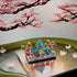 Sets Set 14+ 2350 JXRLMB Chinese Classical Suzhou Gardens Micro Building Blocks with Sakura Cherry Tree Challenging
