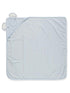 Rene Rofe Baby Blue Elephant Hooded Towel - One Size