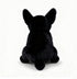 TUKVESZE 8.6 inch French Bulldog Stuffed Animal, Realistic Puppy Plush Cute Soft Dog Gifts for Boys and Girls (Black)