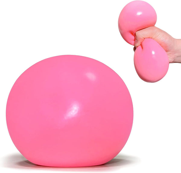 EVDERS Giant Squishy Stress Balls for Kids and Adults - 4-Inch Jumbo Squishy