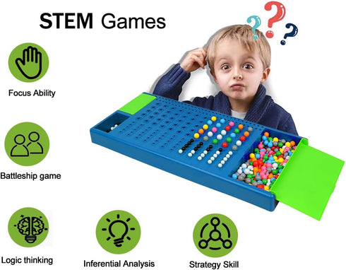 Mastermind Game, Code Breaking Family Board Game, STEM Logic Development Toys for Ages 8 and Up