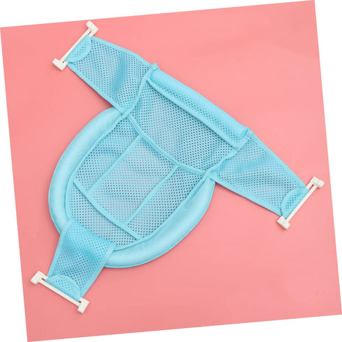 Infant Bathtub Support Sling, Soft Net Bathing Cradle, Newborn Seat, Anti-Slip Baby Bath Support Net