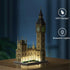 Big Ben Model Building Blocks: Simulation Clocks and Lights, Famous London Landmarks Toy Set (815pcs)