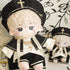 niannyyhouse Doll Clothes Accessories for 20cm Plush Toy - European Style Hat, Shirt, Pants, Shawl, Leather Shoes (20cm)
