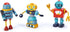Tender Leaf Toys - Robot Construction - 17 Pieces Wooden Construction Set