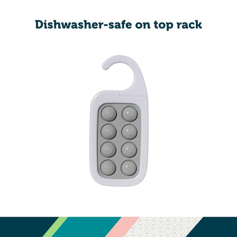 1st 2-Pack, Safety Medicine Reminder, Day & Night Dose Tracker for Baby and Family Care, Grey