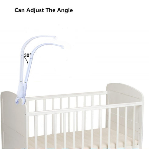 23 inches DIY Crib Mobile Arm Nursery Mobile arm Baby Mobile Hanger, Mobile arm for Crib,The Claw Part can be Adjusted