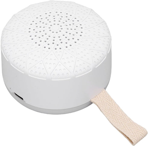 ICRPSTU 24 Portable White Noise Sound Machine Sleep Sounds, Amber Night Light, USB C Fast Charging, Child Lock