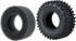 4PCS 1.0" Crawler Tires Rubber Wheel Tires for 1/24 Axial SCX24 RC Crawler Car (54mm)