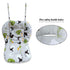 Belt(2 High Chair Pad, Ancho Grey Background Sheep Pattern Highchair/seat Cushion Protective Film Breathable Pad