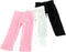 American Fashion World Pink, Black, and White Legging Set for 18-Inch Dolls