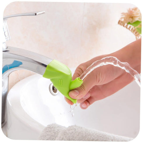 Vaguelly 3pcs Faucet Extension Adapter - Baby Bath Tub Faucet Extender, Portable Spout for Kids Bathroom