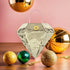 Unique Mini Gold Foil Diamond Piñata, Favor Decoration (1 Pc) for Birthdays & Themed Events