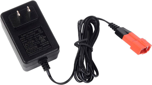12V Charger for Kids Ride-On Cars, 12 Volt Battery Charger with Square Plug for Multiple Brands
