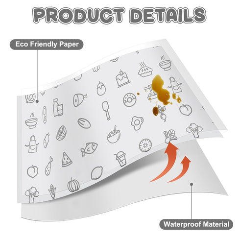Resholder 40 28" 47" Pcs x Disposable Splat Mat for Under High Chair Baby Floor Mats Waterproof Splash Biodegradable