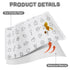 Resholder 40 28" 47" Pcs x Disposable Splat Mat for Under High Chair Baby Floor Mats Waterproof Splash Biodegradable