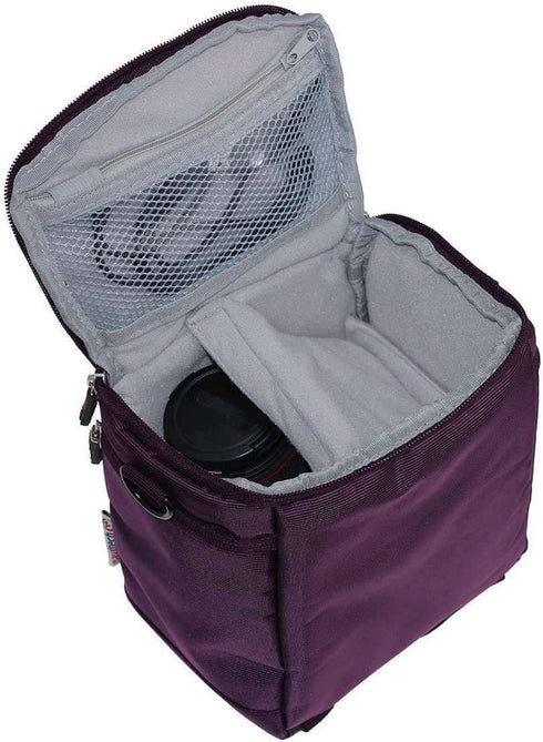 Navitech 5000 Purple Baby Monitor and Camera Carry Case Bag Compatible With BT Video Baby Monitor