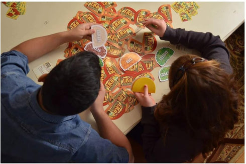 University Games Taco Takeover Food Stuffing Party Game for Kids
