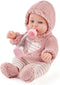 eDollable 12 inch My First Baby Doll Toy playset with Accessories and Clothes
