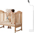 NVRTTRR 35 66 inch 1/4 (170CM+zj) Baby Monitor Floor Stand, or Adjustable Height, Flexible Gooseneck Mount with Screw