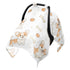 Dalzium Corgis Dog Car Seat Cover Baby, Carseat Canopy Cover for Girl Boy,