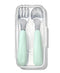 OXO Tot On-The-Go Fork and Spoon Set, Opal Color
