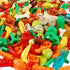 280pcs Food Building Blocks Kitchen Sencery Accessories Food Set Building Bricks Kit DIY Building Set Compatible All Major Brands
