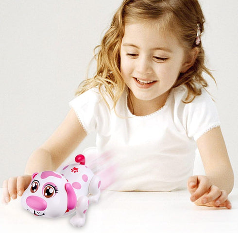 2+ WEofferwhatYOUwant Robot Dog Helen Interactive Talking Puppy for Girls Electronic Pet Toy Walks, Talks, Barks