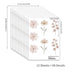 84 12 YouRfocus Daisy Wall Decals | PCS Boho Flower Stickers for Girls' Rooms, Playrooms, and Nurseries | Dual Layer
