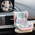 WASTROYAL OB11 Labubu Compatible Car Safety Seat Model Doll Display Stand for Vehicle or Desktop Decoration