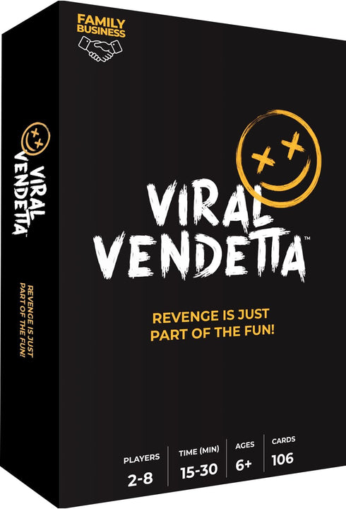 Slapburger Viral Vendetta Party - Fun and Engaging Card Game for Ages