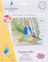 Crystal Art Card Kit - Create Your Own Peter Rabbit and Chicks Crystal Card for Ages 8 and Up