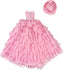 BARWA Princess Evening Party Clothes Wears Dress Outfit Set for 11.5 inch Doll with Hat (Pink Wedding Dress)