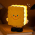 Biscuit Night Light for Kids, Rechargeable Baby Night Lights, Portable Sleep Nightlight, Cute Nursery Lamp, Table Lamps