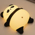 Voice Control Panda Night Light, 6 Colors 30-Minute Timer, Cute Animal Silicone
