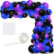 Blue Black Purple Balloon Arch Garland Kit - 125PCS for Video Game Birthday Decorations