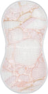 decor gift Cotton Baby Burp Cloth Soft and Absorbent? Rose Gold Luxury Marble Texture
