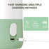 12 oz Portable Milk Warmer for Travel Dual Heating Modes for Breast Milk & Water, Portable Bottle Warmer with Fast