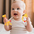 Wey 3-24 High Chair Suction Toys for Babies Months Baby Sensory Toys, Strong Suction Cup Montessori Toys, Teething Toys
