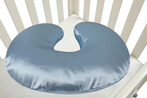 Tcmyyund Set 2 Pack Satin Nursing Pillow Cover Ultra Soft Silk Compatible with Boppy Pillow for Breastfeeding Pillow