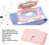 Naroote Baby Wipe Warmer, USB Charging Baby Wet Wipe Warmer Wipe Warmer and Baby Wet Wipes Dispenser with Constant